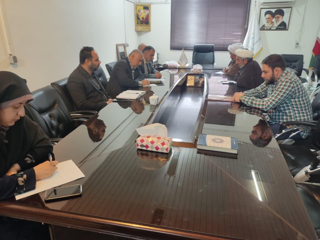 انعقاد تفاهم نامه همکاري بيت ستاد کانون هاي مساجد استان با ستاد توسعه و باز سازي عتبات عاليات استان