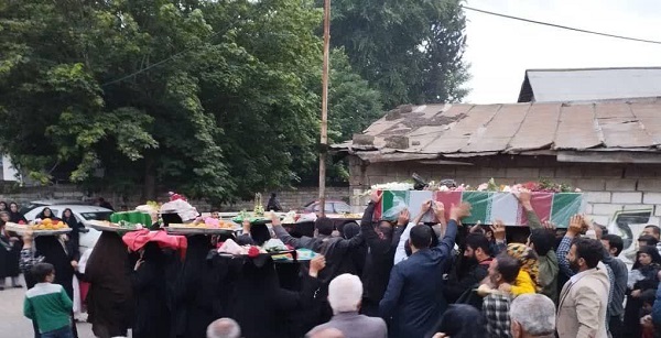 اعضاي کانون سيد زين العابدين جويبار از شهيد خوشنام به خوبي پذيرايي کردند