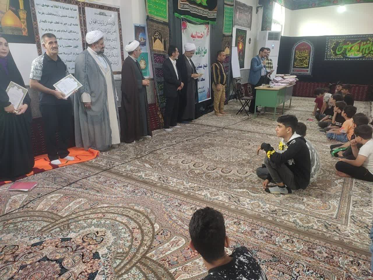 آيين اختتامييه کلاسهاي اوقات فراغت شهرستان نکا