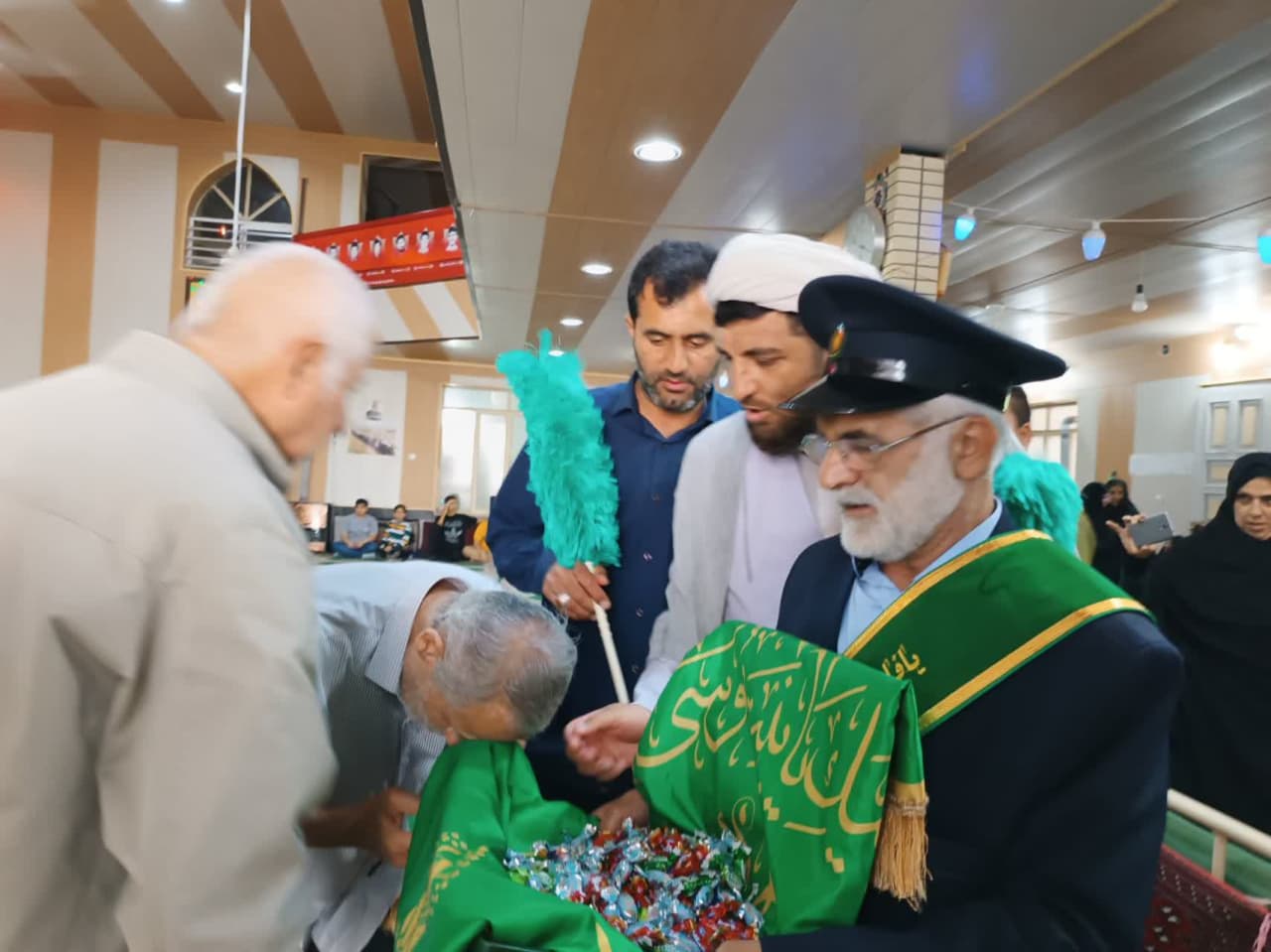 حضور سفيران و خادمان حضرت فاطمه معصومه (س)