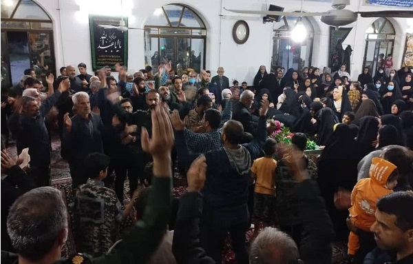 اعضاي کانون سيد زين العابدين جويبار از شهيد خوشنام به خوبي پذيرايي کردند 5