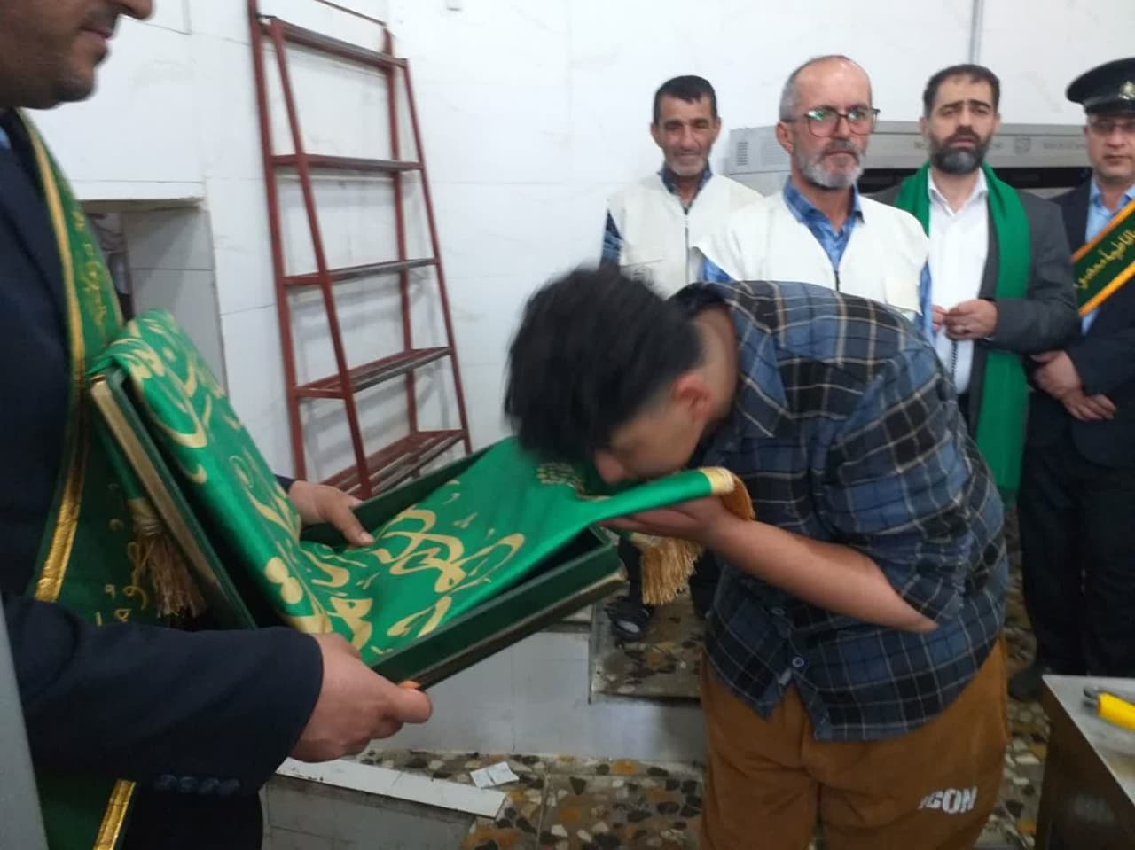 حضور سفيران و خادمان حضرت معصومه (س)