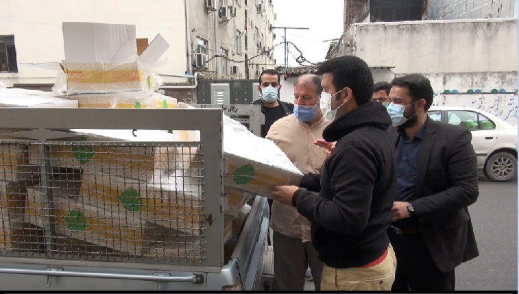 توزيع گوشت ماه رجب  المرجب مازندران 12