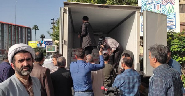 توزيع 1200 بسته گوشت بين نيازمندان مازندران 9