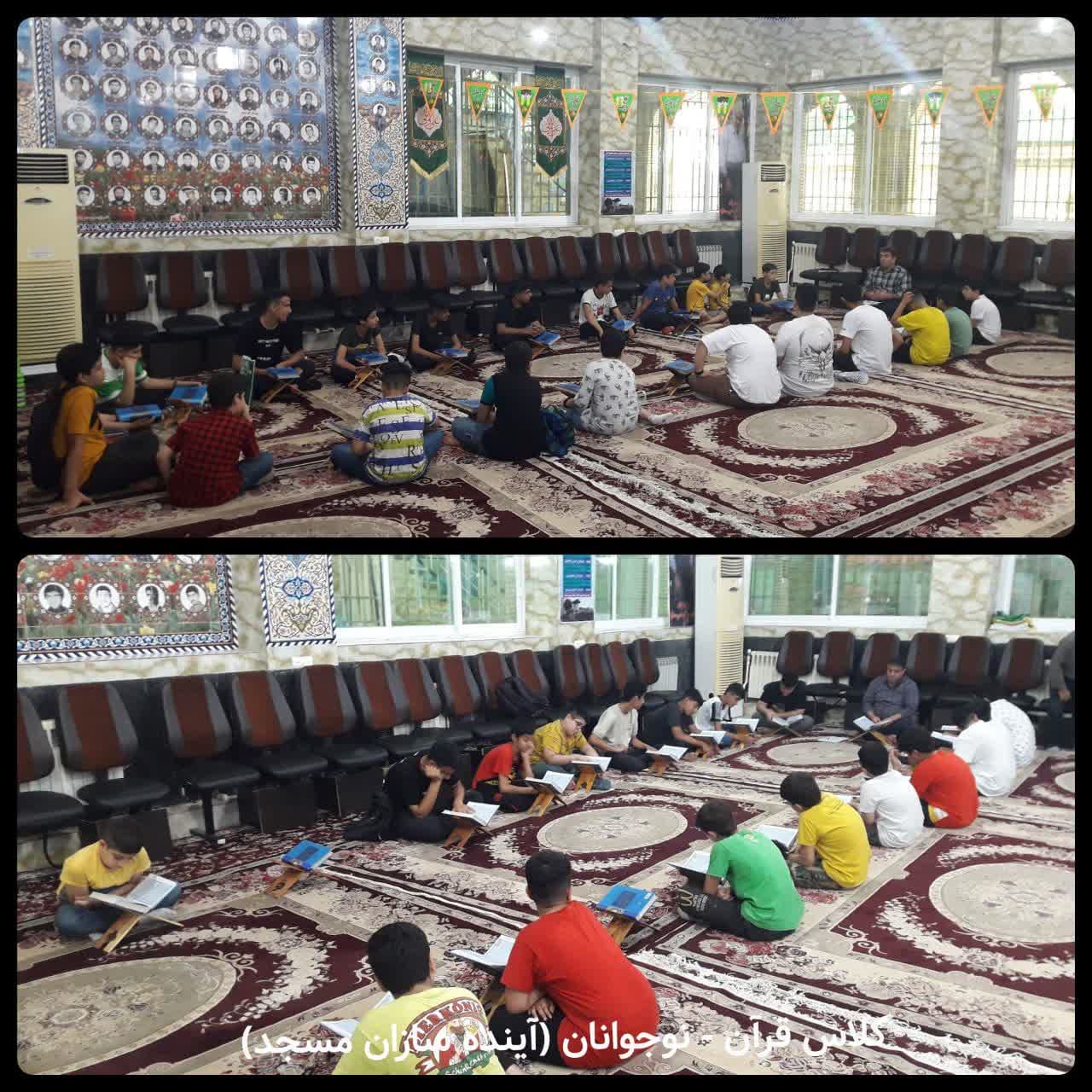 گزارش کلاس هاي تابستانه کانون فرهنگي هنري مسجد سجاديه آمل