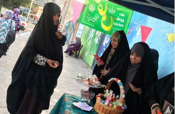 غرفه عفاف و حجاب کانون جوادالائمه(ع) سوادکوه شمالي  6