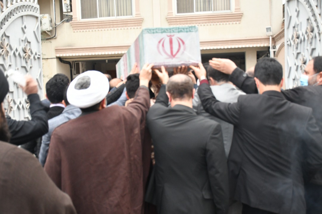 مراسم فاطميه و وداع با شهيد گمنام