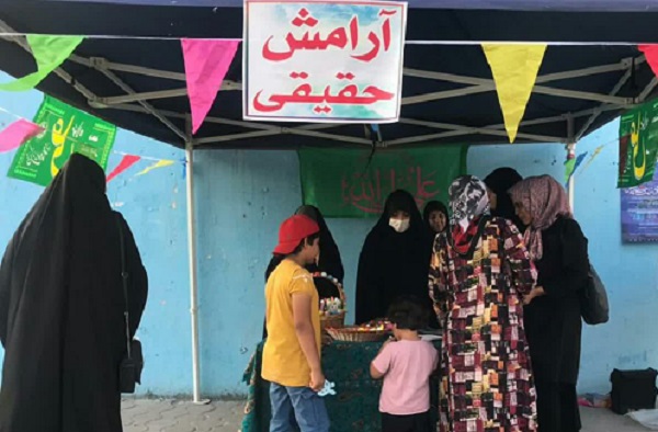 غرفه عفاف و حجاب کانون جوادالائمه(ع) سوادکوه شمالي  7