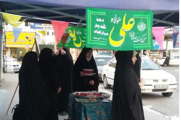 غرفه عفاف و حجاب کانون جوادالائمه(ع) سوادکوه شمالي  2