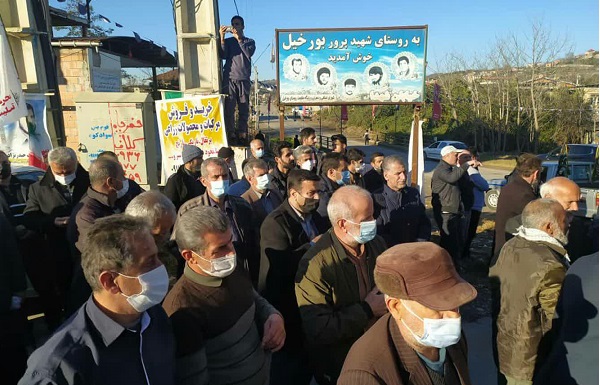 استقبال از شهداي گمنام در سوادکوه شمالي 1