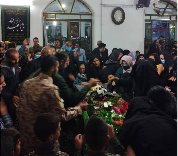 اعضاي کانون سيد زين العابدين جويبار از شهيد خوشنام به خوبي پذيرايي کردند 2