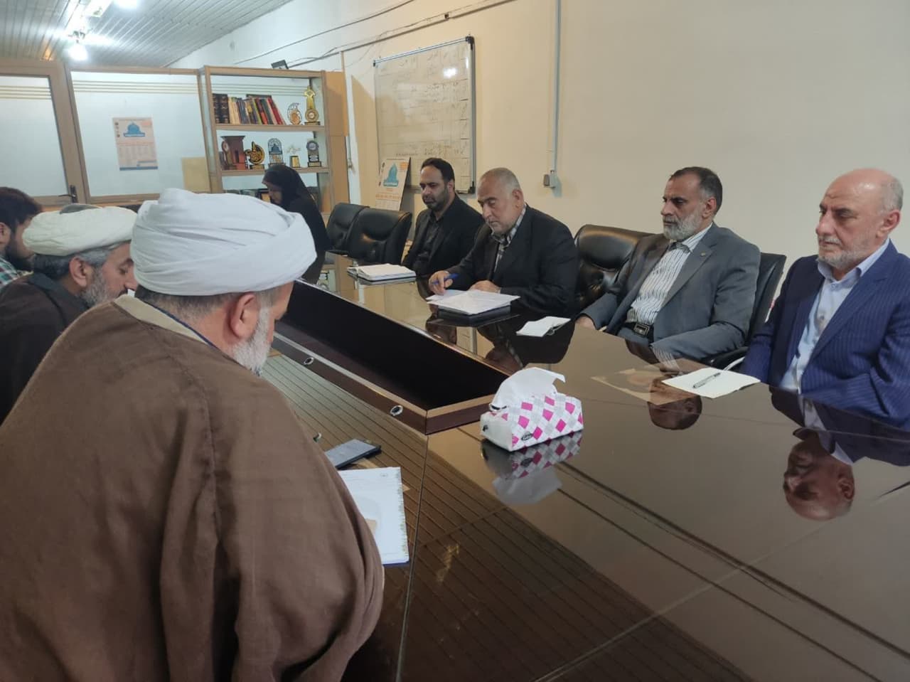 انعقاد تفاهم نامه همکاري بيت ستاد کانون هاي مساجد استان با ستاد توسعه و باز سازي عتبات عاليات استان
