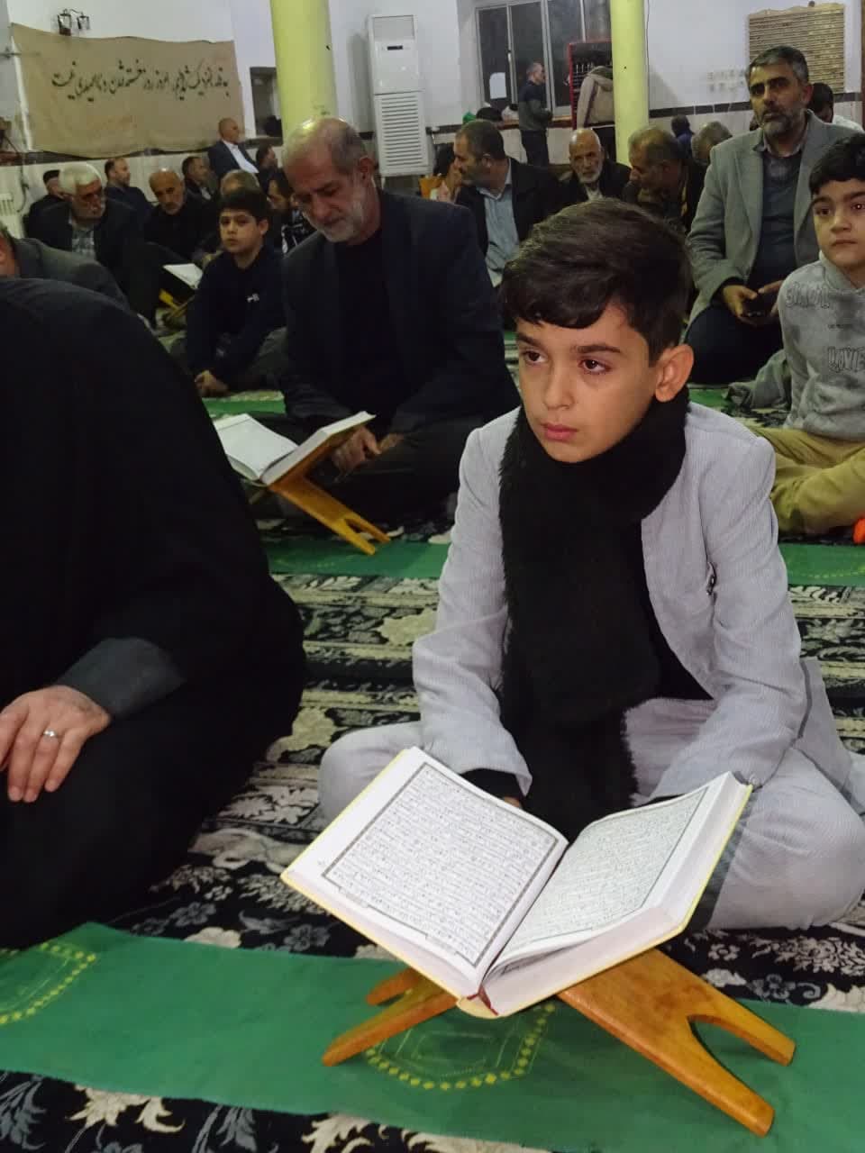 محفل انس با قرآن در کانون فرهنگي شهداء پلسفيد سوادکوه