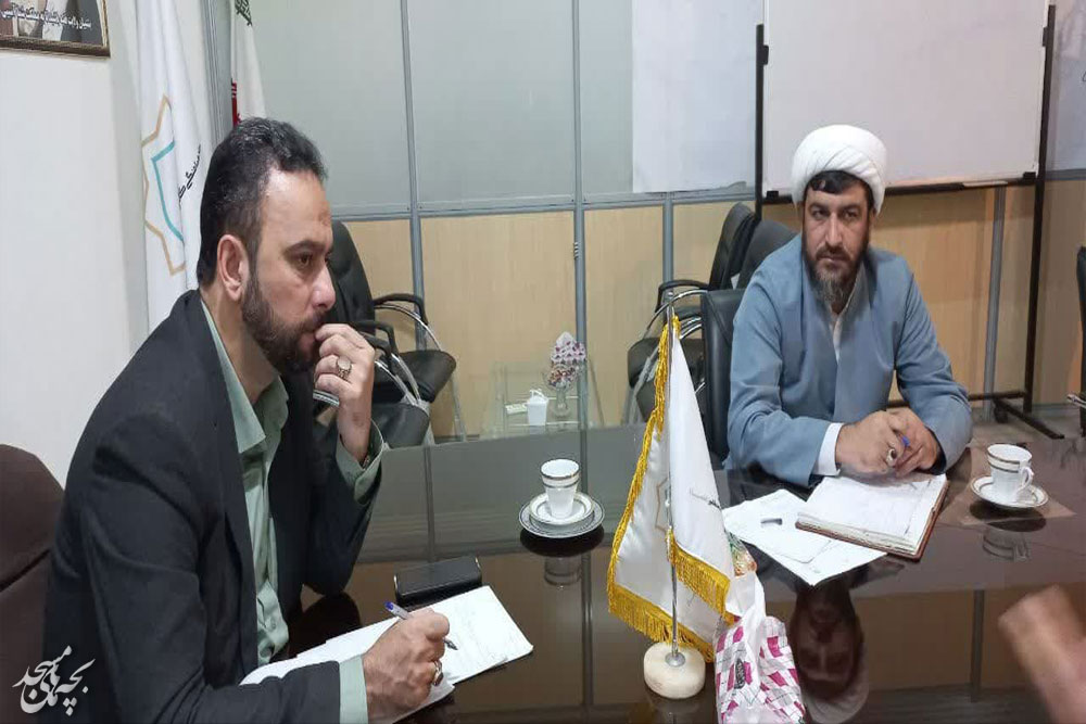 نشست مدير کل فرهنگ و ارشاد اسلامي استان مازندران با کارکنان کانون مساجد