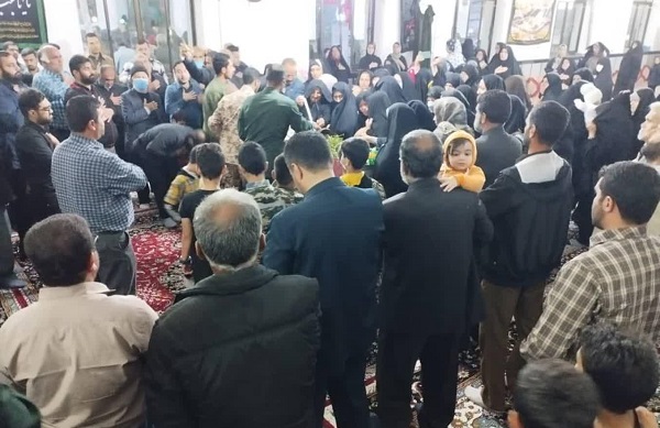 اعضاي کانون سيد زين العابدين جويبار از شهيد خوشنام به خوبي پذيرايي کردند 11