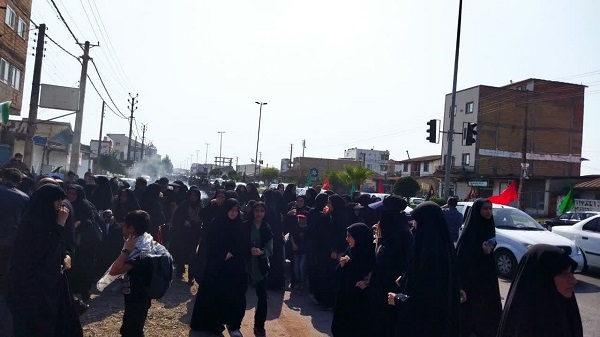 برپايي موکب الشهدا کانون سيرت الرسول(ص) مسجد جامع باقرتنگه بابلسر  5