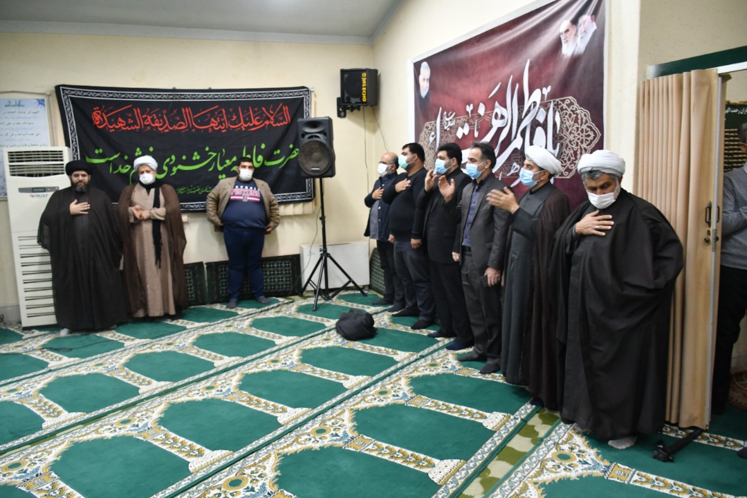 مراسم فاطميه و وداع با شهيد گمنام