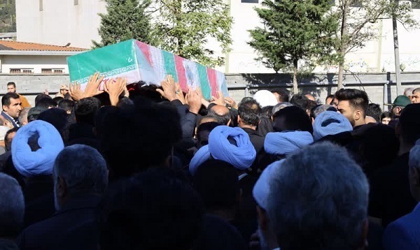 پيکر شهيد «وجيه الله آذرنگ کارمزدي» در گلزار شهدا کارمزد سوادکوه به خاک سپرده شد 2