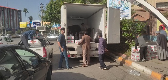 توزيع 1200 بسته گوشت بين نيازمندان مازندران 3