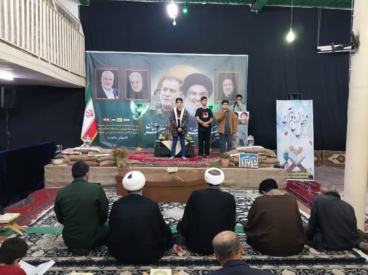 محفل انس با قرآن در کانون فرهنگي شهداء پلسفيد سوادکوه