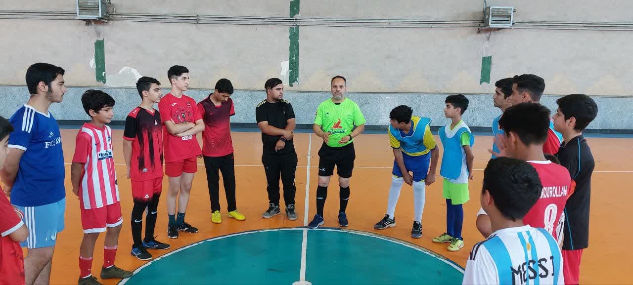 برگزاري جام فوتسال در دهه مبارکه غدير