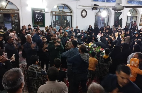 اعضاي کانون سيد زين العابدين جويبار از شهيد خوشنام به خوبي پذيرايي کردند 3
