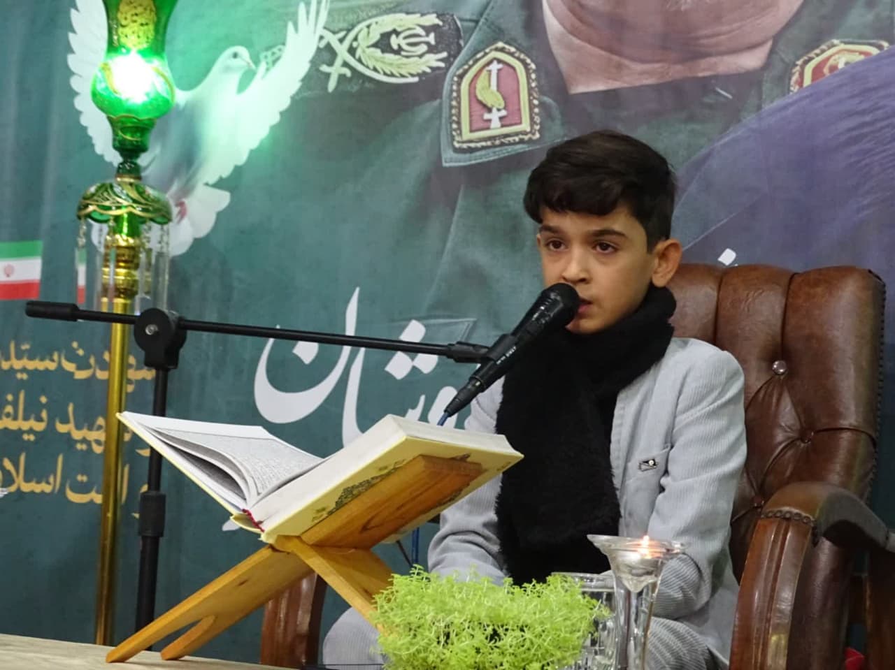 محفل انس با قرآن در کانون فرهنگي شهداء پلسفيد سوادکوه