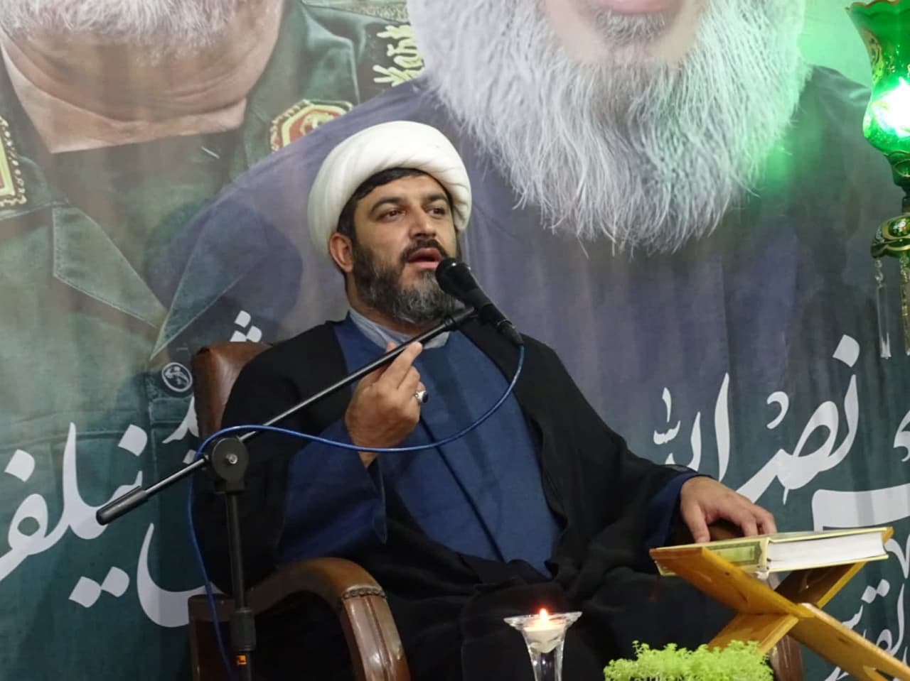 محفل انس با قرآن در کانون فرهنگي شهداء پلسفيد سوادکوه