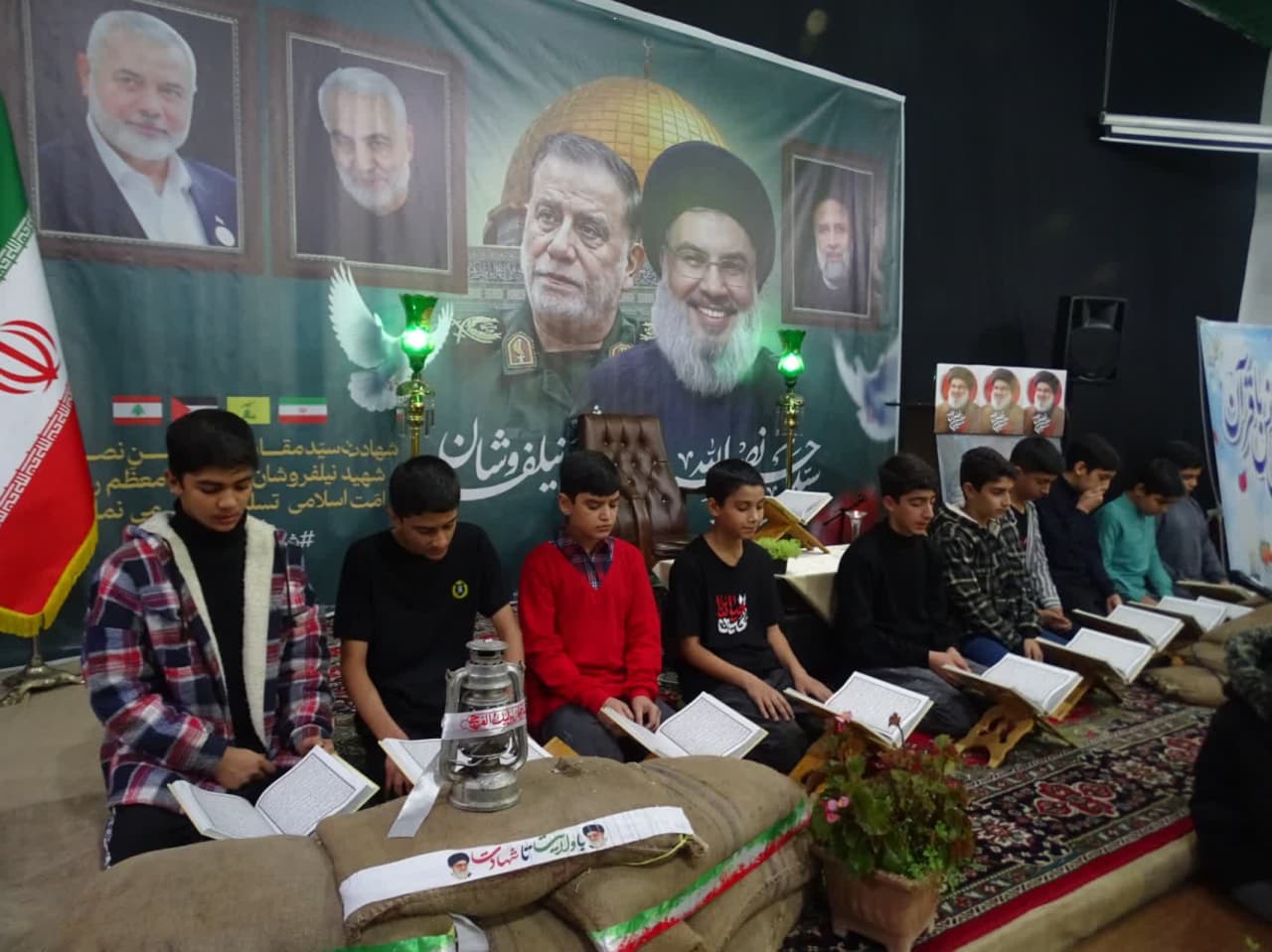 محفل انس با قرآن در کانون فرهنگي شهداء پلسفيد سوادکوه