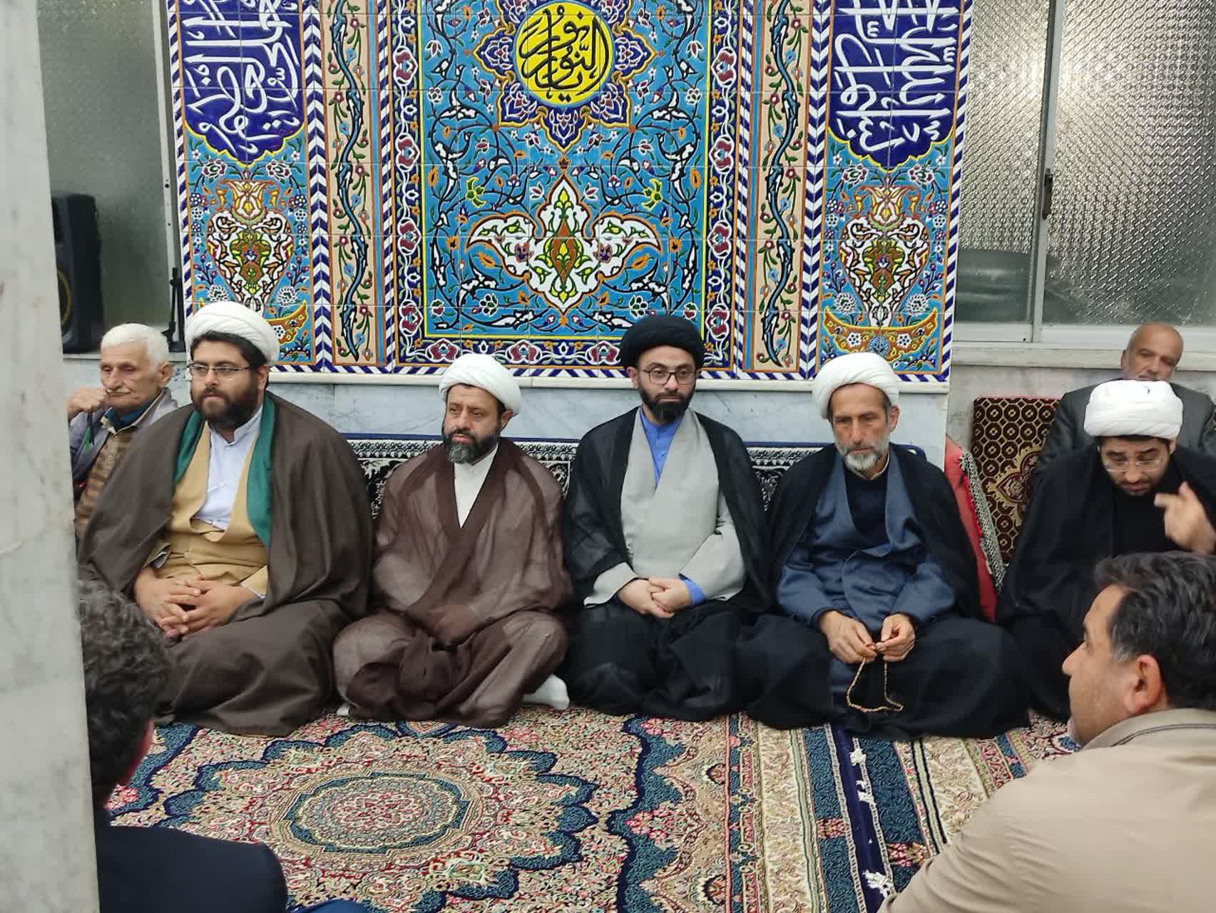 مراسم شب هفت شهيد خوشنام در روستاي طوقدار ساري