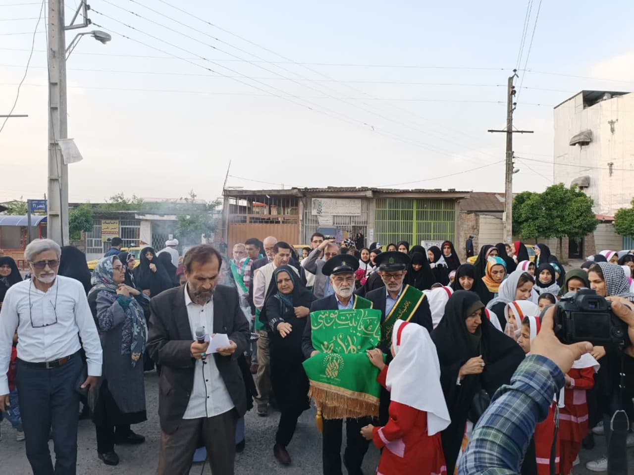 حضور سفيران و خادمان حضرت فاطمه معصومه (س)