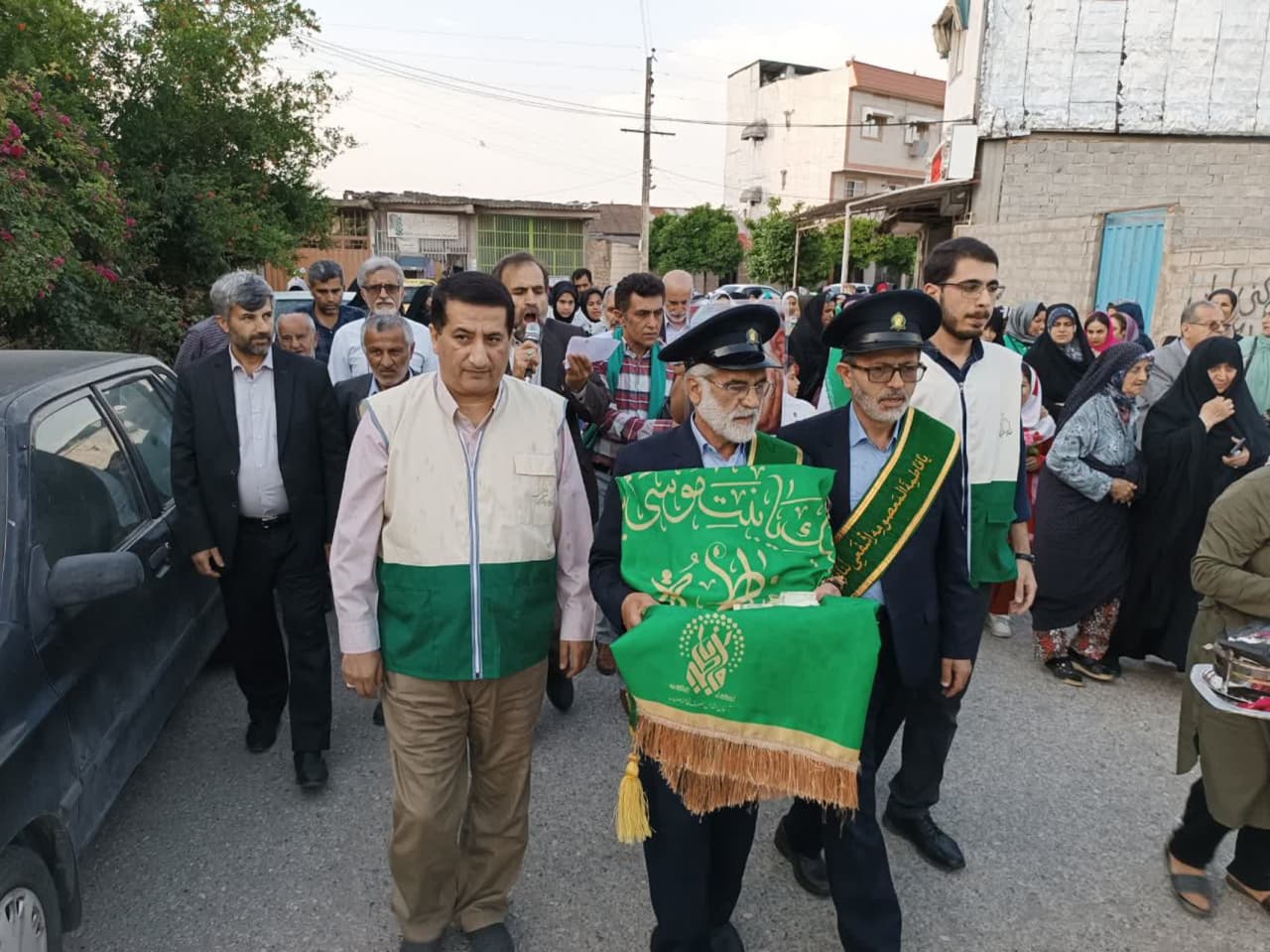 حضور سفيران و خادمان حضرت فاطمه معصومه (س)