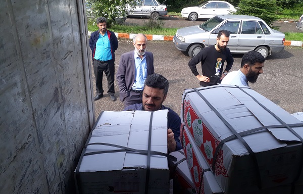1200 بسته گوشت بين نيازمندان شهرستان هاي غرب مازندران توزيع شد 3