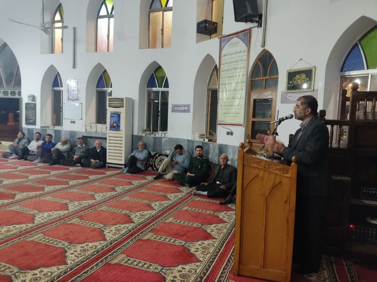 حضور مدير کل فرهنگ و ارشاد اسلامي مازندران در جشن شب ولادت حضرت معصومه (س)
