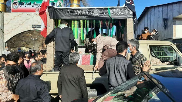 استقبال از شهداي گمنام در سوادکوه شمالي 3