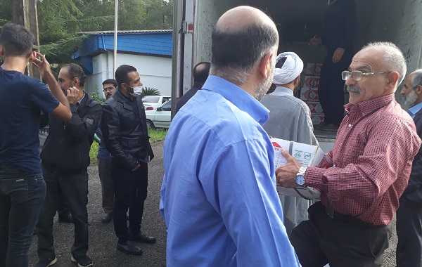 1200 بسته گوشت بين نيازمندان شهرستان هاي غرب مازندران توزيع شد 1