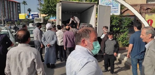توزيع 1200 بسته گوشت بين نيازمندان مازندران 10