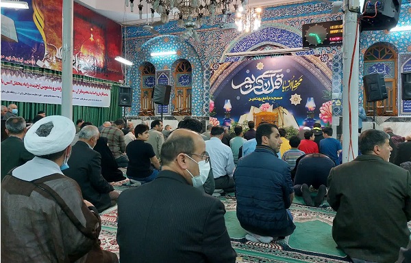 محفل انس با قرآن در کانون شهدا بهنمير برگزار شد 9