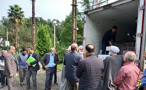 1200 بسته گوشت بين نيازمندان شهرستان هاي غرب مازندران توزيع شد 2