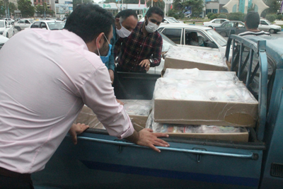 توزيع گوشت نذري ميان نيازمندان به همت کانون‌هاي (فهما) مازندران در آستانه ماه محرم