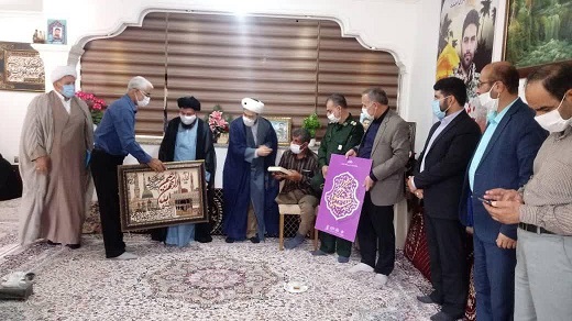 سه‌شنبه‌هاي تکريم در مازندران؛ تجليل ازخانواده شهيد«سيد سجاد خليلي» در بهشهر