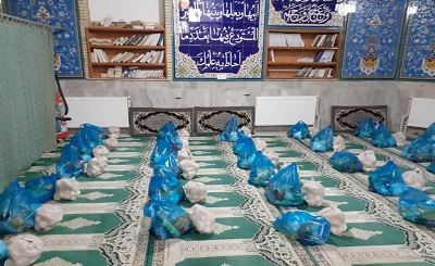 توزيع بسته هاي معيشتي تا طبخ آش در شب ولادت امام حسن مجتبي