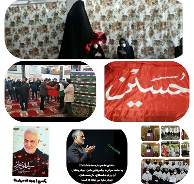 از ميزباني پرچم متبرک مضجع سيدالشهدا(ع) و قمر بني هاشم (ع) تا حضور فعال دانشآموزي در گراميداشت 9 دي