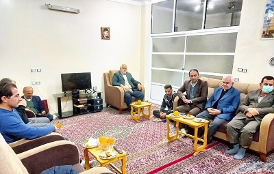 ديدار با خانواده شهيد «نعمت الله چهاردهي» در سالگرد شهادت سردار سليماني