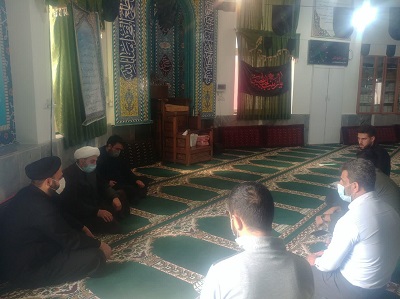 حضور سرپرست ستاد فهما مازندران در جمع معتکفين کانون امامزاده قاسم المشير قائمشهر