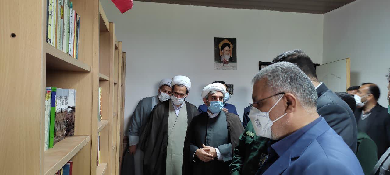 کتابخانه کانون فرهنگي هنري امام حسين (ع) مياندرود افتتاح شد