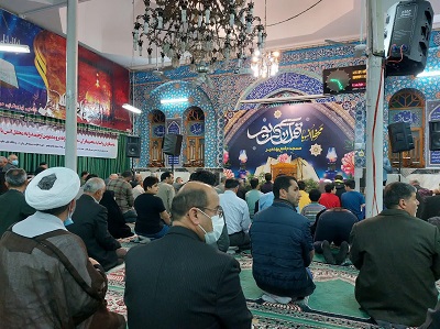 محفل انس با قرآن در کانون شهدا بهنمير برگزار شد