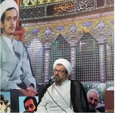 مراسم سالگرد شهيد مدافع حرم حجتالاسلام «محمدامين کريميان» به همت کانون شهدا بهنمير برگزار شد