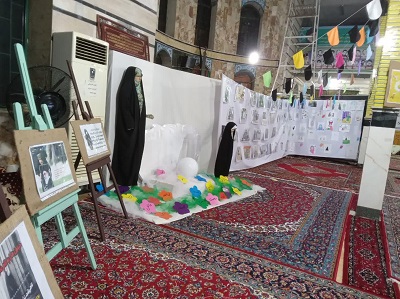 برپايي نمايشگاه حجاب و عفاف به همت کانون شهدا چمستان