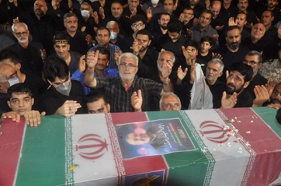 وداع با شهيدان مدافع حرم به همت کانون «شهداي فقيه محله» شهرستان جويبار